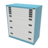 4x 3" + 1x 6" + 3x 12" Drawers