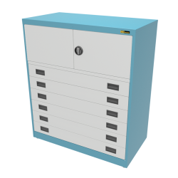 6x 6" Drawers / 2x 15" Top...