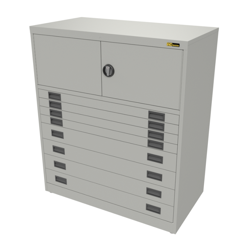 4x 3" + 4x 6" Drawers / 2x 15" Top Doors