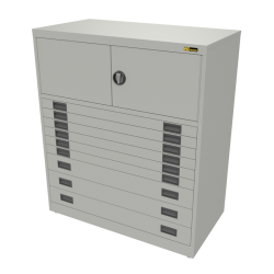 6x 3" + 3x 6" Drawers / 2x 15" Top Doors