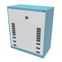 6x 3" + 3x 6" Drawers / 2x...