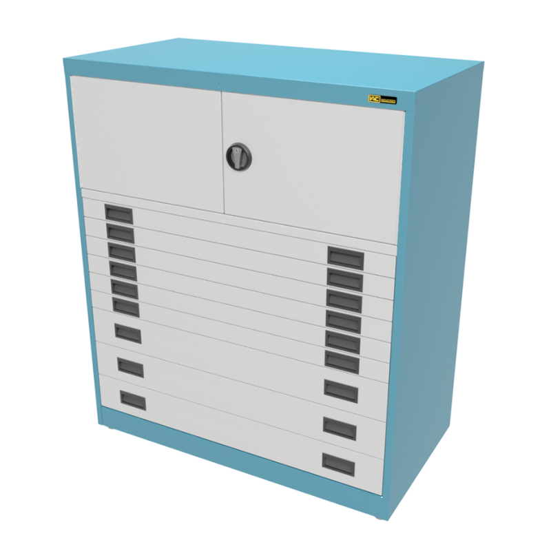 6x 3" + 3x 6" Drawers / 2x 15" Top Doors