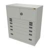2x 3" + 3x 6" + 1x 12" Drawers / 2x 15" Top Doors