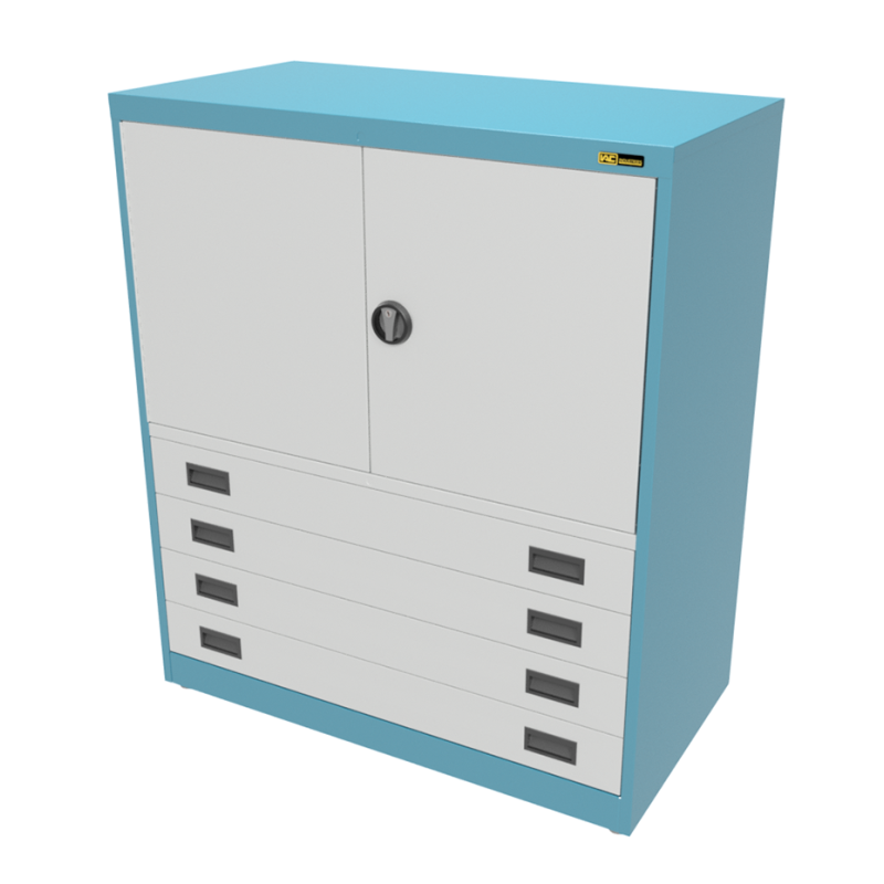 4x 6" Drawers / 2x 26" Top Doors