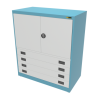 4x 6" Drawers / 2x 26" Top Doors