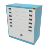 6x 6" Drawers / 2x 15" Bottom Doors