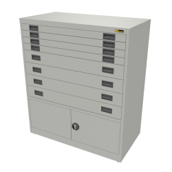 4x 3" + 4x 6" Drawers / 2x 15" Bottom Doors