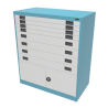 4x 3" + 4x 6" Drawers / 2x 15" Bottom Doors
