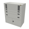 4x 3" + 2x 6" + 1x 12" Drawers / 2x 15" Bottom Doors
