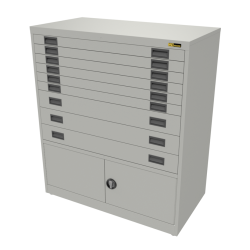 6x 3" + 3x 6" Drawers / 2x 15" Bottom Doors