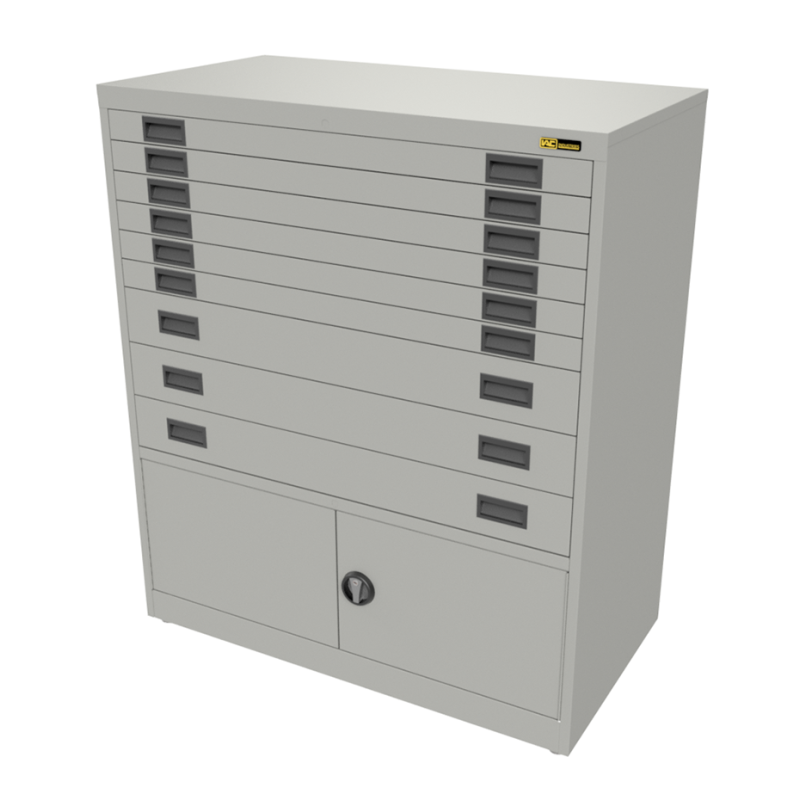 6x 3" + 3x 6" Drawers / 2x 15" Bottom Doors