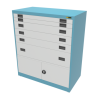 2x 3" + 3x 6" + 1x 12" Drawers / 2x 15" Bottom Doors