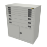 4x 3" + 3x 6" Drawers / 2x 20" Bottom Doors