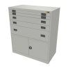 2x 3" + 2x 6" + 1x 12" Drawers / 2x 20" Bottom Doors