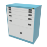 2x 3" + 2x 6" + 1x 12" Drawers / 2x 20" Bottom Doors