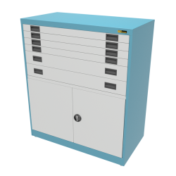 4x 3" + 2x 6" Drawers / 2x...