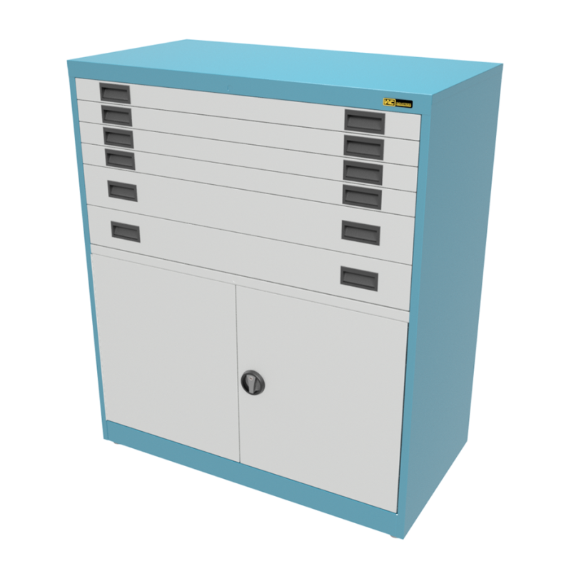 4x 3" + 2x 6" Drawers / 2x 26" Bottom Doors