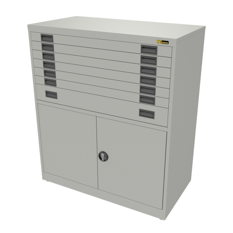 6x 3" + 1x 6" Drawers / 2x 26" Bottom Doors