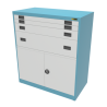 2x 3" + 1x 6" + 1x 12" Drawers / 2x 26" Bottom Doors