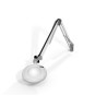 7.5" Round Green-Lite® LED Magnifiers with Table Edge Clamp
