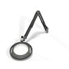 7.5" Round Green-Lite® LED Magnifiers with Table Edge Clamp