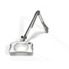 7 x 5.25" Rectangular Green-Lite® LED Magnifiers with Table Edge Clamp